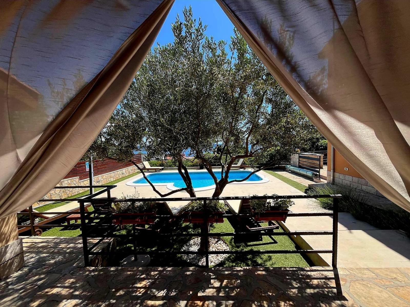 Holiday Home Magic View With Private Heated Pool Kaštela 外观 照片